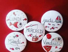 badges poissons